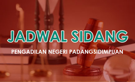 Jadwal Sidang